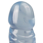 Crystal Jellies Classic Dildo - Lichtblauw