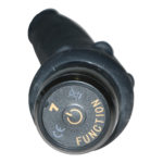 Siliconen zwarte anaal vibrator