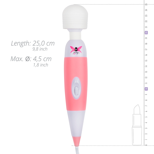 Pixey Mini Wand Vibrator - Roze Pixey Mini Wand Vibrator - Roze