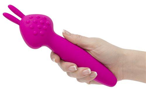 Palm Power - Vibez Rabbit Wand Vibrator - Roze Palm Power - Vibez Rabbit Wand Vibrator - Roze
