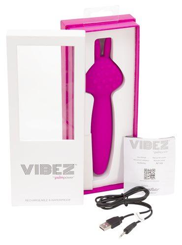 Palm Power - Vibez Rabbit Wand Vibrator - Roze Palm Power - Vibez Rabbit Wand Vibrator - Roze