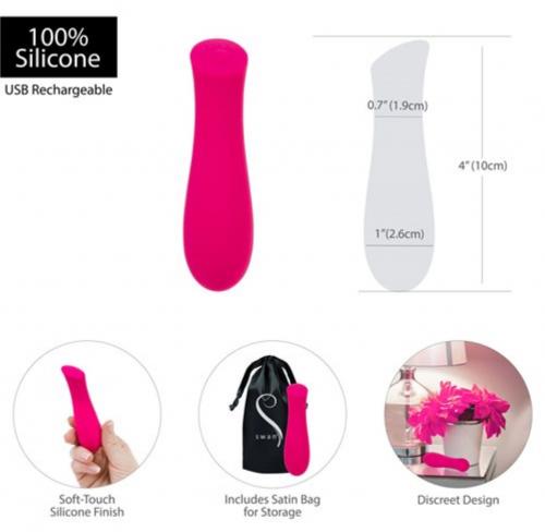 Mini Swan Rose Vibrator - Roze Mini Swan Rose Vibrator - Roze