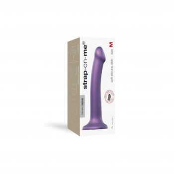 Strap On Me - Siliconen Dildo - Paars - M