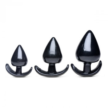 Triple Spades Driedelige Buttplug Set Triple Spades Driedelige Buttplug Set