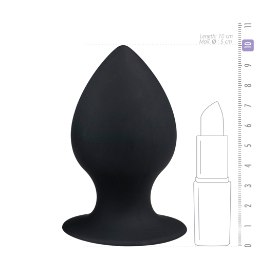 Zachte siliconen buttplug - medium Zachte siliconen buttplug - medium