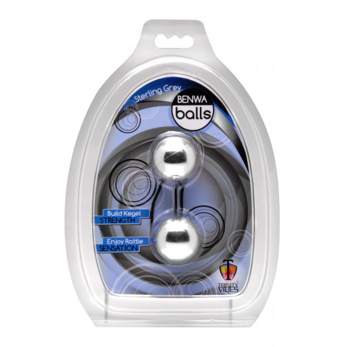 Sterling Grey Ben Wa Balletjes Sterling Grey Ben Wa Balletjes