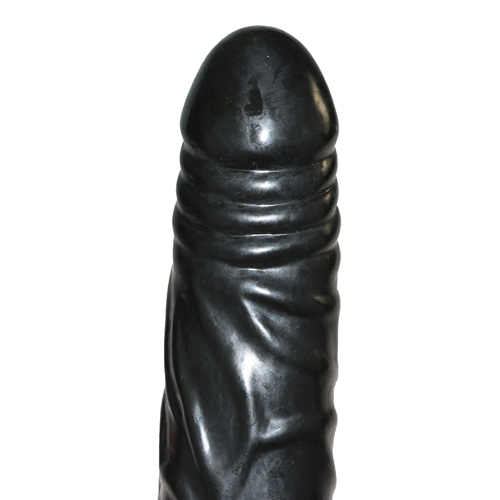 Opblaasbare dildo in het zwart Opblaasbare dildo in het zwart