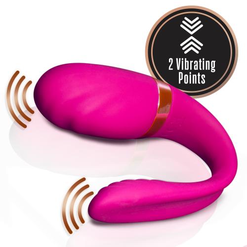 Lush Ava Koppel Vibrator - Roze Lush Ava Koppel Vibrator - Roze
