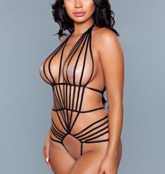 Aneska Open Body - Zwart Aneska Open Body - Zwart